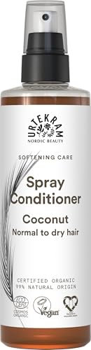 Urtekram Coconut Leave-In Spray Conditioner BIO, 250 ml