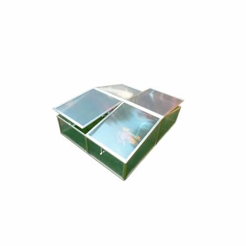 Gardiun Serre de Jardin Jaca II à Deux Pans 108x108x40 cm Polycarbonate Transparent