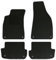 Velourmattenset für Audi A4 B7 Cabrio Bj. 2006-2009 Basic runde Befestigungen Veloursfussmatten Automatten Mit Absatzschoner Passform Neu