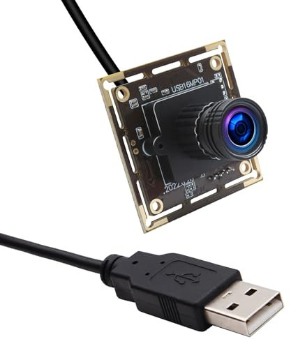 ELP Ultra HD 3496P USB Camera Module with IMX298 Image Sensor - Plug and Play for Linux, Android, Windows, Mac