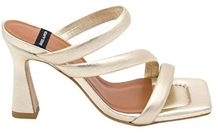 ANGEL ALARCON 23054 CAMERON SANDALIA ZUECO (AZUL, numeric_37)