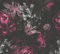 A.S. Création papier peint - tapisserie papier peint florale en violet, noir et gris - papier peint pour différentes pièces - papier peint adhésif murale en 2,50 m x 0,52 m