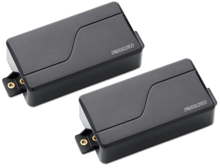 FISHMAN Pickup elgitarr – set Fluence modern humbucker 3 stämmor svart 6 strängar