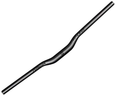 31,8 mm Vollcarbon-Mountainbike-Lenker MTB Flat Bar/Riser Bar Leichter extra langer Fahrradlenker 580-760 mm Mattschwarzer Lenker für MTB XC (Rise-760mm)