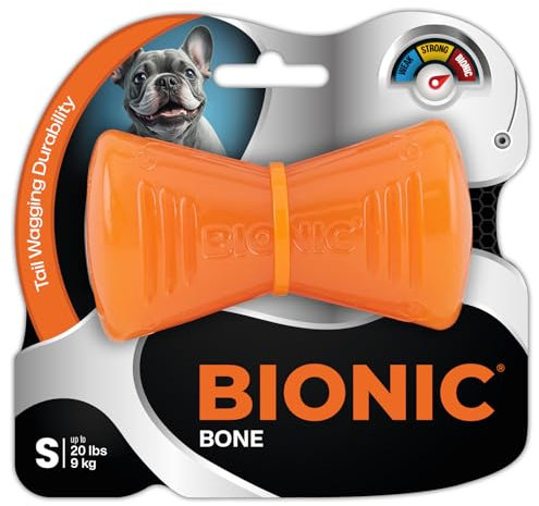 Bionic Bone Knochen, extrem widerstandsfähiges Hundespielzeug, 9,5cm