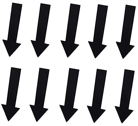 jojofuny 30stücke Teiliges Selbstklebende Pfeilbodenaufkleber Ablösbare Treppenaufkleber Für Glatte Oberflächen Für Klare Richtungsanzeigen Innenräumen
