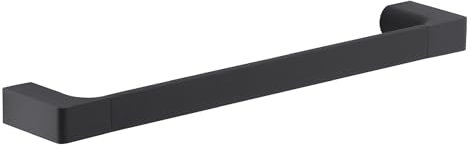 Gedy Porte-Serviettes Barre 35 cm Pirenei Noir Mat
