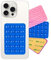 Funda Ventosa para Móvil Estable | 24 Ventosas | No Se Cae | Influencers | Universal Smartphones | Octobuddy (Azul)