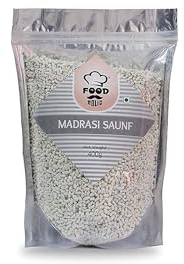 FOODHOLIC Peppermint New Mouth Freshener White Sweet Fennel Seeds Mukhwas (Madrasi Saunf) (400 GM)_Packing May Vary