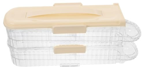 OSALADI Refrigerator Egg Storage Box Automatic Rolling Egg Dispenser Multi-layer Kitchen Holder for Refrigerator Side Door