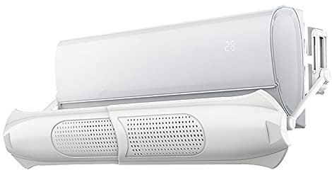 Home Klimaanlagen-Schallwand, Klimaanlagen-Schallwand, verstellbarer Teleskop-Schutzschild ohne direktes Blasen (75 cm – 108 cm)