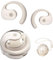 DTD Cuffie aperte Bluetooth, Auricolari Bluetooth 5.5 Wireless,Cuffiette Hi-Fi Senza Fili,Auricolare Insonorizzate CVC Cancellazione Rumore Senza Filo for iOS Samsung Huawei Xiaomi Android (Bright)