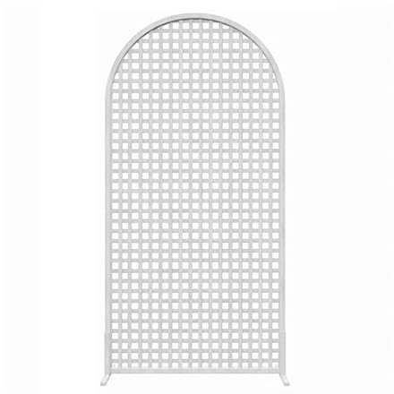 asdchZen Sichtschutz Für Den Außenbereich, Ausziehbare Dekorative Trennwände Aus Holz Für Den Garten, Mit Standpaneelen, Freistehender Sichtschutzzaun Für Die Veranda des Balkons,White,60x150cm