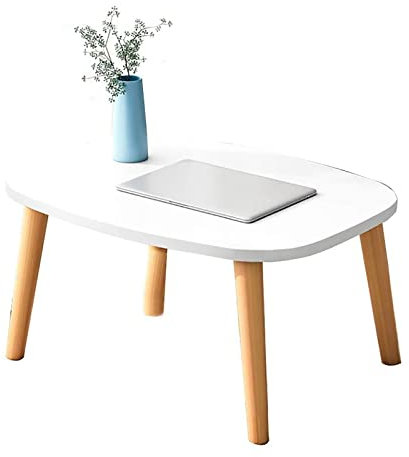 KHLMSRXJ Mesa de Centro, Mesa de Ocio nórdica de Madera Maciza/Mesa de Ordenador Sencilla/Mesa Cuadrada pequeña, Mesa Baja (Alto 30 cm) (Color: B, tamaño: 40 x 40 x 30 cm)