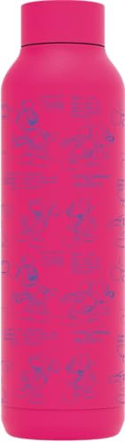 QUOKKA SOLID X DISNEY | BOTELLA TÉRMICA DE ACERO INOXIDABLE DOBLE PARED | MICKEY SKETCH