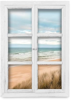 THE REPLICANT Deko-Fenster in Trompe l'oeil (Strand)