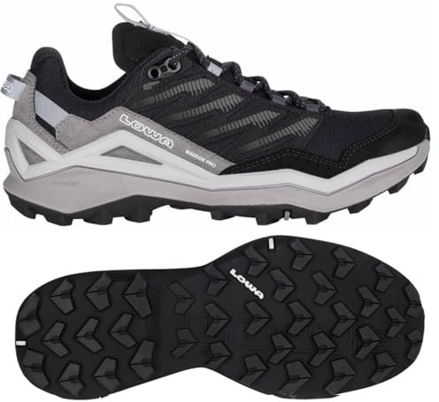 LOWA Halbschuh MADDOX PRO GTX LO schwarz/grau, 41.5