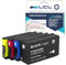 LCL 963XL Tintenpatrone kompatibel für HP 963XL 963 XL High Yield Kompatibel für HP Officejet Pro 9010 9012 9013 9014 9015 9016 9018 9019 9020 9022 9025 (Schwarz Cyan Magenta Gelb, 4er-Pack)