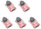 ISKDJBJG 5X Loudhailer Lipo Batteriespannung Alarmanzeige Checker 2-3S LED-Anzeige Fuer RC Hubschrauber Quadcopter Autobatterie