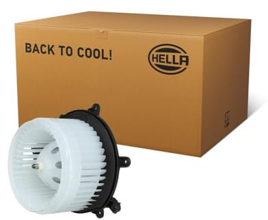 HELLA 8EW 366 400-761 Innenraumgebläse - 12V - 474W | für Fahrzeuge mit Klimaanlage - Ø: 156.5mm - ohne integrierten Regler - ohne Widerstand