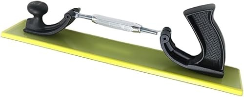 GETAR Flexibler Hebel Schleifmaschine Verstellbar 70x420mm | FLEXI Paca zum Schleifen von konkaven und gewölbten Krümmungen | Langblock für Karosserie und Renovierung | HR-70420-FL-GT
