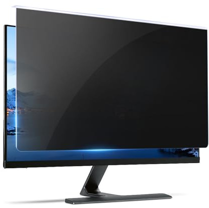 Dpofirs Protector de Pantalla de Privacidad de 30° |Filtro Antiluz Azul para Monitores de 12,5 a 32, Resistente a Arañazos y Fácil Instalación, Reutilizable para Ordenadores Portátiles (20 pulgadas)
