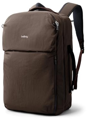 Bellroy Lite Travel Pack 30L (Handgepäck-Rucksack, Reiserucksack für internationale Reisende, mit Laptop-Fach, inneren Packfächern und verstaubaren Schultergurten) - RiverRock