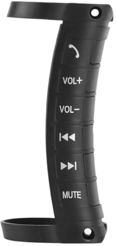 Telecomando universale con pulsanti sul volante multifunzione per sistemi stereo per auto 2 DIN con supporto DVD, GPS e navigazione