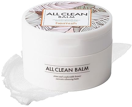 HEIMISH All Clean Balm 4.0fl.oz/120ml - Bálsamo limpiador multiusos | Desmaquillador, lavado facial, cuidado de poros, cuidado de puntos negros, humectante | Aceite aromático natural