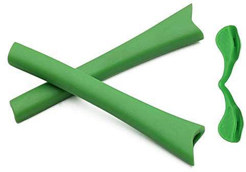 PapaViva Replacement Rubber Earsocks and Nosepiece Sock Kit for Oakley Radar Path/Radar Edge/Radar Range/Radar Pitch Sunglass - Dark Green