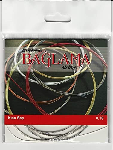 Türkische Baglama Saz Saiten mit kurzem Hals TRS-101