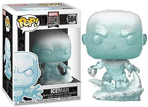 Funko Pop! Bobble Marvel: 80th-First Appearance-Iceman - Marvel Comics - Vinyl-Sammelfigur - Geschenkidee - Offizielle Handelswaren - Spielzeug Für Kinder und Erwachsene - Comic Books Fans