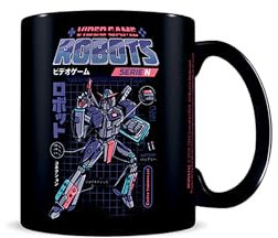 Pyramid International ILUSTRATA (VIDEO GAME ROBOTS - SERIE N) BLACK POD MUG