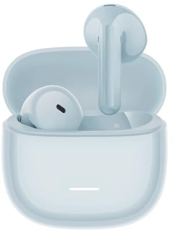 XIAOMI REDMI Buds 8 Active - Auricolari Bluetooth TWS Semi-in-ear, Driver titanio da 14,2 mm per bassi potenti, Fino a 37h di autonomia, BT5.4, connessione simultanea a 2 dispositivi, 5EQ, IP54, Blu