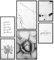 Papierschmiede® Mood Poster Set Unity Schwarz-Weiß, Bilder Wohnzimmer Deko Schlafzimmer, 2x DIN A3 und 4x DIN A4, Blume Marmor Kaktus - Wandposter ohne Rahmen