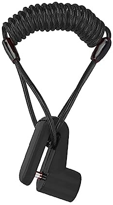 Urban Prime E-Scooter Scheibenbremsschloss für Elektro-Tretroller, Farbe Schwarz
