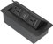 Deror Pop Up Electrical Outlet Cover Box, Desktop Outlet Floor Sockets with 2 USB Data, 2 Socket, 250V J29 for Home Office