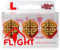 Shot! l-style ez l1 standardform celt rebellion dart flight set