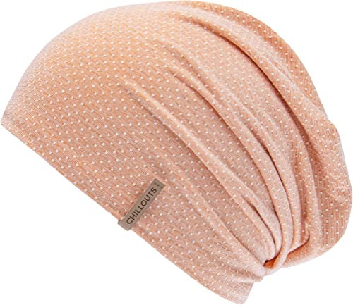 CHILLOUTS Geneva Hat, Longbeanie, Einheitsgröße OneSize, Unisex Mütze, Peach