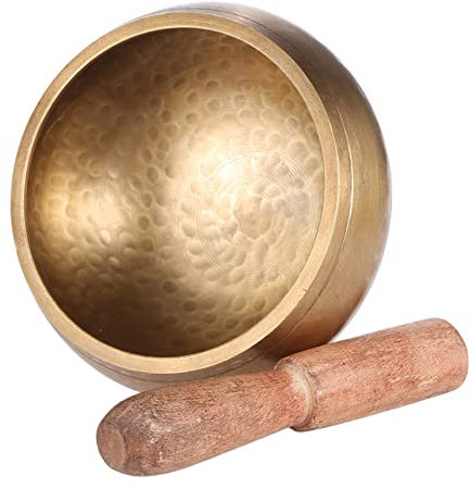 summina Klangschalen Tibetische Klangschale 3-Zoll Singing Bowl für Yoga Meditation Entspannung,Stress und Angst Relief