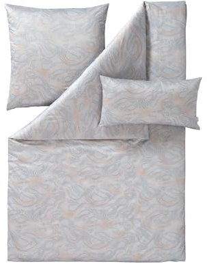ESTELLA Satin de Luxe Bettwäsche Ola (1 x 40x80 + 1 x 80x80 + 1 x 155x220 cm)