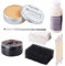 Mysense SFX Kit de maquillage liquide en latex pour cicatrices fausses cicatrices brûlures avec gel de sang coagulé et spatules éponges Q-tips