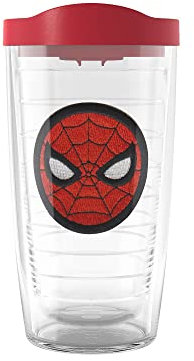 Tervis Marvel Spider-Man Spidey Gobelet isotherme à double paroi en plastique classique fabriqué aux États-Unis
