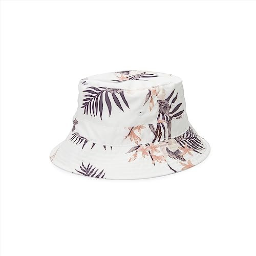 Volcom Damen Coco Bucket Hat Schlapphut, Weiss/opulenter Garten, Einheitsgröße