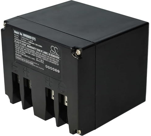 vhbw Akku kompatibel mit Ambrogio L200 Elite Retro, L200 Evolution, L200R, L200 Retro, L200 Elite RETR, Retro Rasenmäher(7800mAh, 25,9V, Li-Ion)