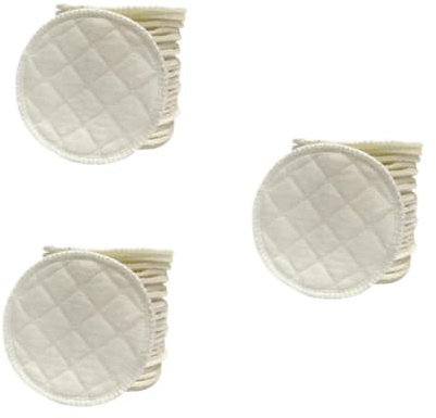 Toyvian 36pcs Reusable Washable Nursing Pads Absorbent Breastfeeding Pads for Postpartum Use Made of Cotton Material for Breastfeeding Scenarios