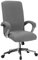 Elastische Stuhlhussen mit Armlehne, Spandex Bürostuhl Bezug, Office Computer Stuhlbezüge, Hussen für Stühle Abnehmbare Waschbare, Polarfleece Chair Covers Universal für Armlehnenstühle (Grau)