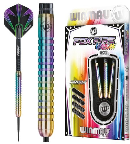 WINMAU Foxfire Urban 80% - Steeldarts 22 Gramm