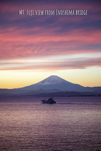 Mt Fuji Sunset notebook