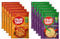 Mug Shot Instant Noodles Multipack Thai & Sweet & Sour Asian Ready Meals Food & Snack, x5 Each Flavour, Quick Meal Pasta Low Fat Calorie Noodle Bulk, Ready in 5 Min, 10 packs total + Cheeroo Magnet